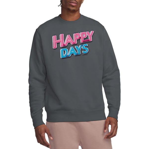 Happy Days Unisex Adult Logo Sweatshirt