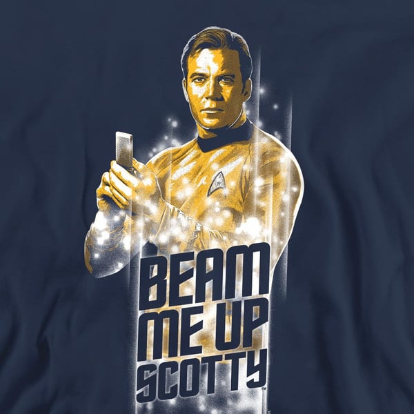 Star Trek Unisex Adult Beam Me Up Sweatshirt