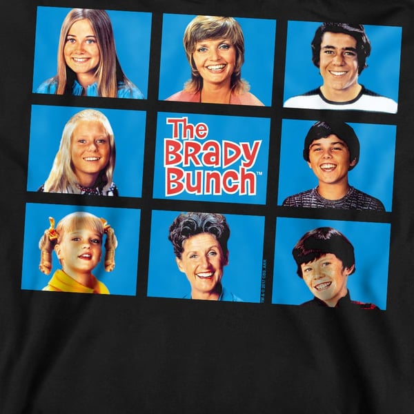 The Brady Bunch Unisex Adult Framed Sweatshirt