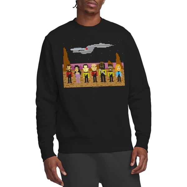 Star Trek Unisex Adult The Next Generation Trexel Crew Sweatshirt