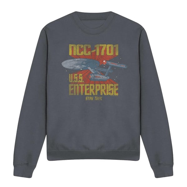 Star Trek Unisex Adult NCC-1701 Sweatshirt