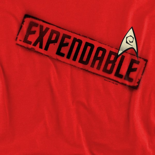 Star Trek Unisex Adult Expendable Sweatshirt