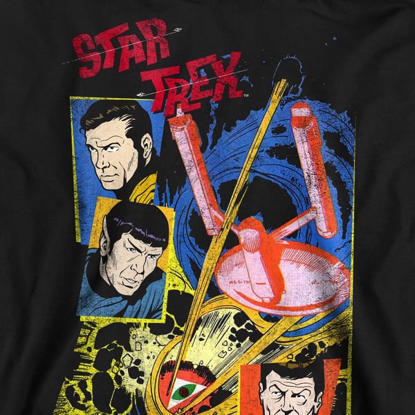 Star Trek Unisex Adult Eye of the Storm Sweatshirt