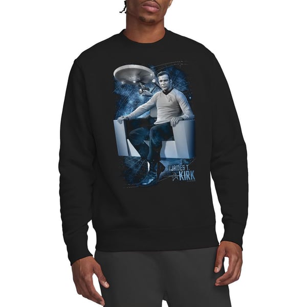 Star Trek Unisex Adult Captain´s Chair Sweatshirt