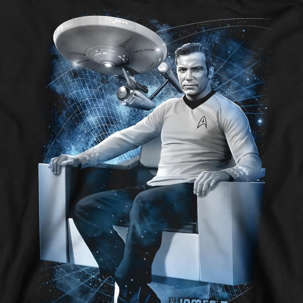 Star Trek Unisex Adult Captain´s Chair Sweatshirt