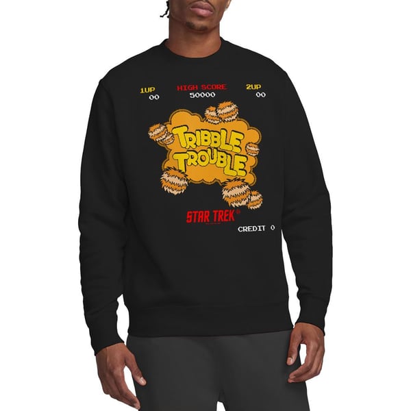 Star Trek Unisex Adult Tribble Trouble Sweatshirt