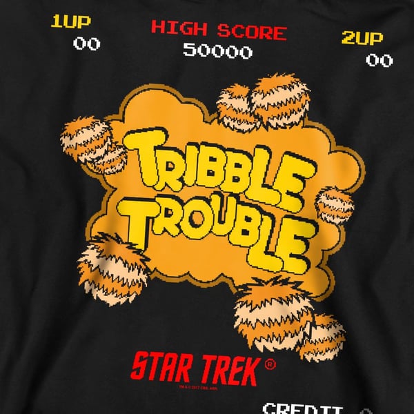 Star Trek Unisex Adult Tribble Trouble Sweatshirt