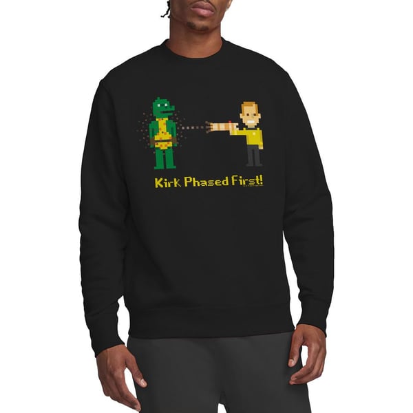 Star Trek Unisex Adult Kirk Phased First Sweatshirt