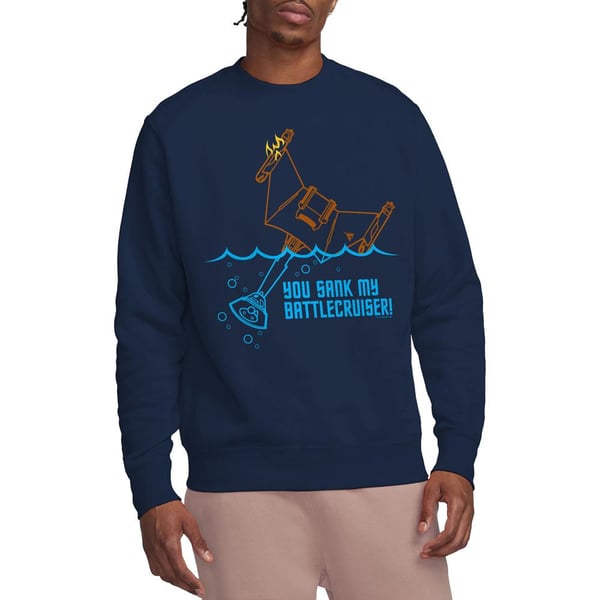 Star Trek Unisex Adult Battlecruiser Sweatshirt