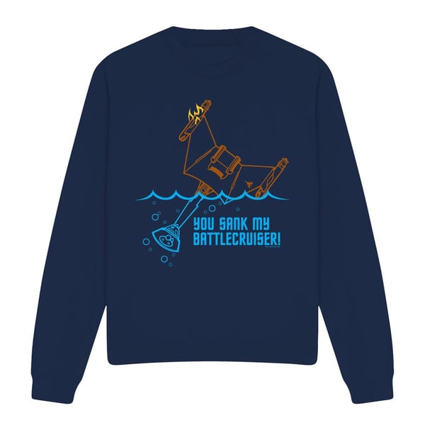 Star Trek Unisex Adult Battlecruiser Sweatshirt