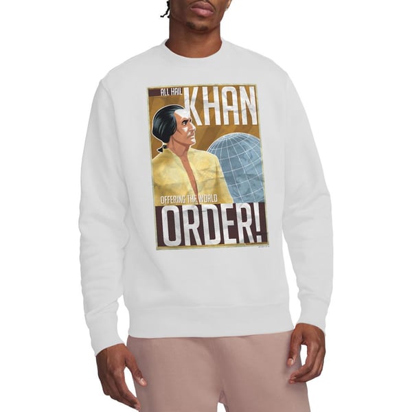 Star Trek Unisex Adult World Order Sweatshirt
