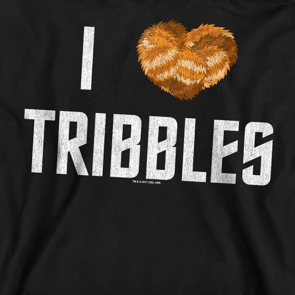 Star Trek Unisex Adult I Heart Tribbles Sweatshirt
