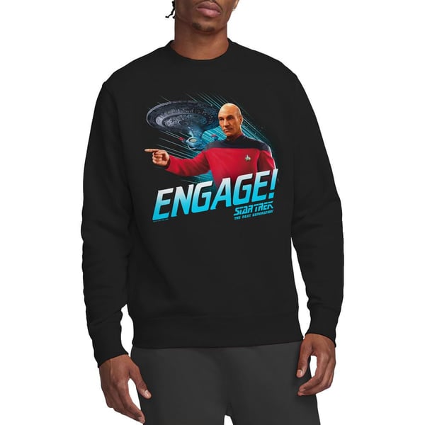 Star Trek Unisex Adult Engage Sweatshirt