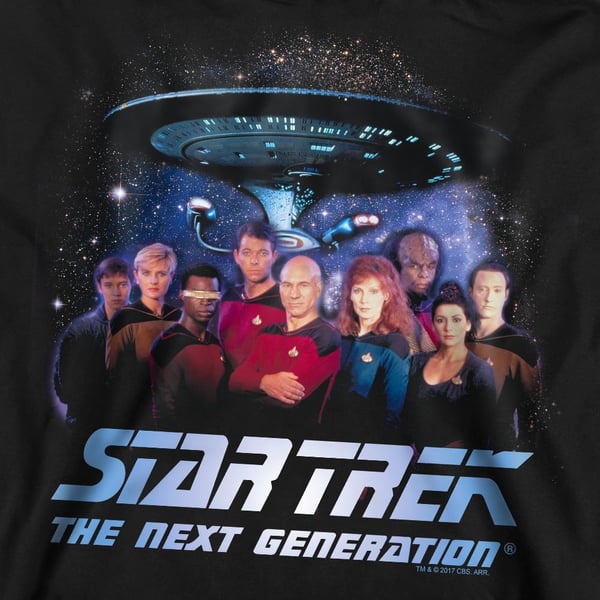 Star Trek Unisex Adult Space Group Sweatshirt