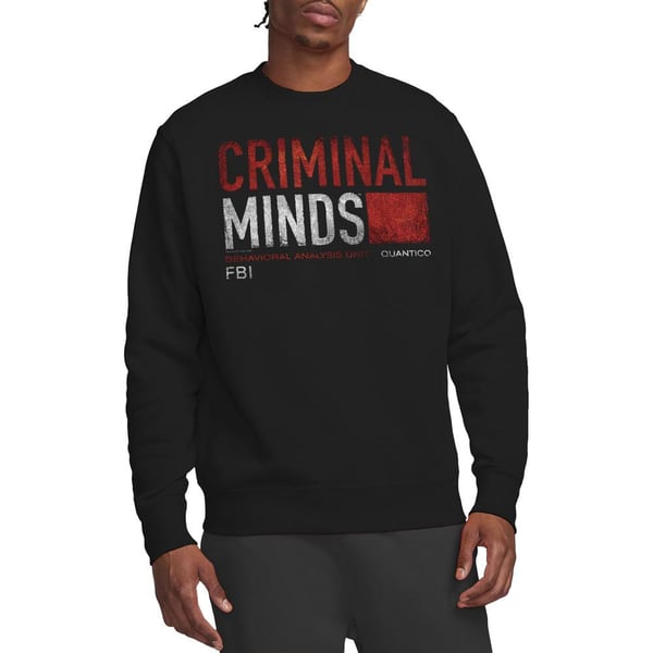 Criminal Minds Unisex Adult Title Card Sweatshirt