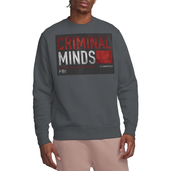 Criminal Minds Unisex Adult Title Card Sweatshirt