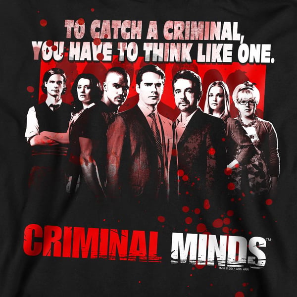 Criminal Minds Unisex Adult Think Like One Sweatshirt
