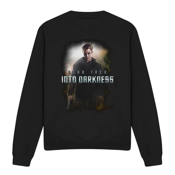 Star Trek: Into Darkness Unisex Adult Darkness Captain Kirk Sweatshirt