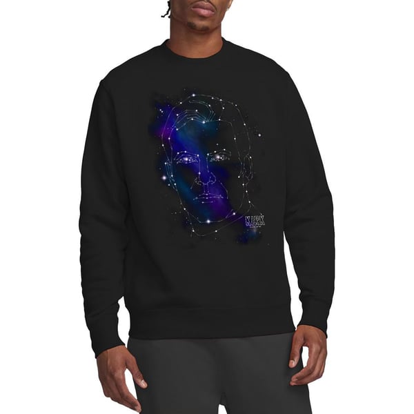 Star Trek Unisex Adult Captain Kirk Constellations Sweatshirt