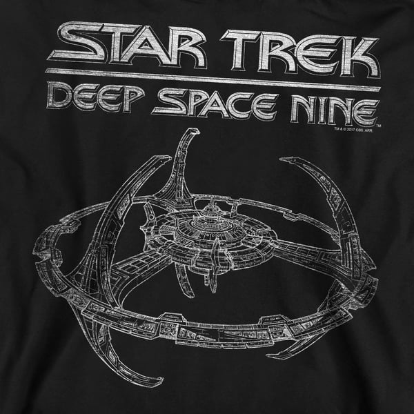 Star Trek Unisex Adult Deep Space Nine Station Sweatshirt