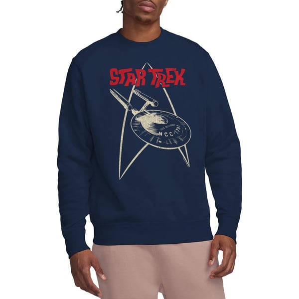 Star Trek Unisex Adult Ship Symbol Sweatshirt