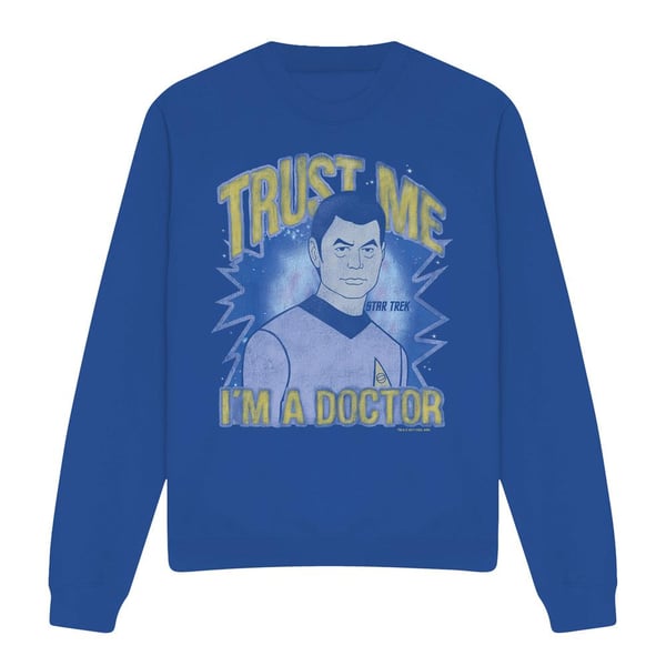 Star Trek Unisex Adult Doctor Sweatshirt