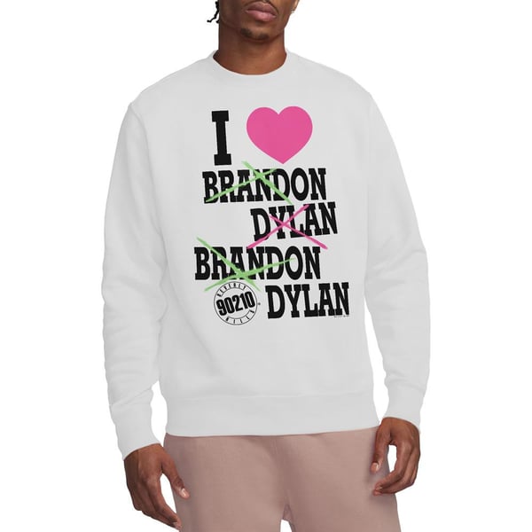 90210 Unisex Adult I Heart 90210 Sweatshirt