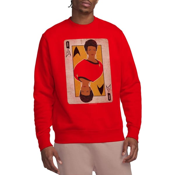 Star Trek Unisex Adult The Original Series Queen Sweatshirt