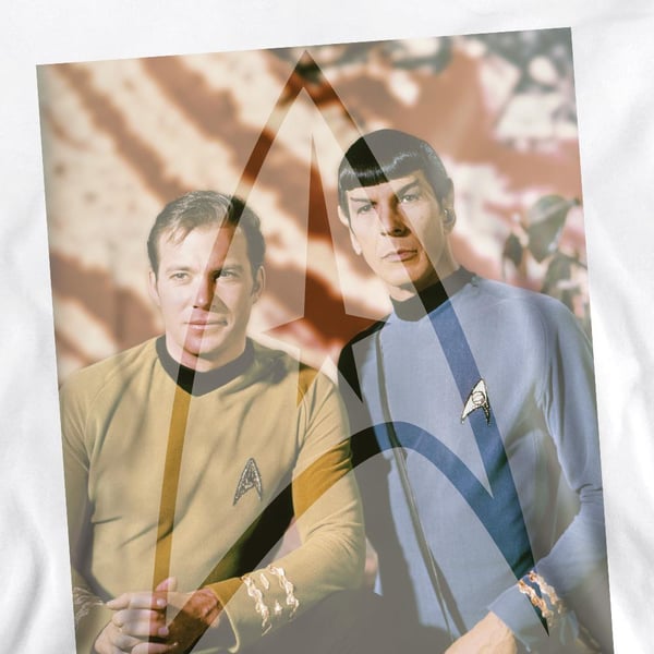 Star Trek Unisex Adult Classic Duo Sweatshirt