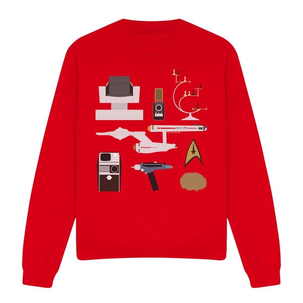 Star Trek Unisex Adult The Original Series Gift Set Sweatshirt
