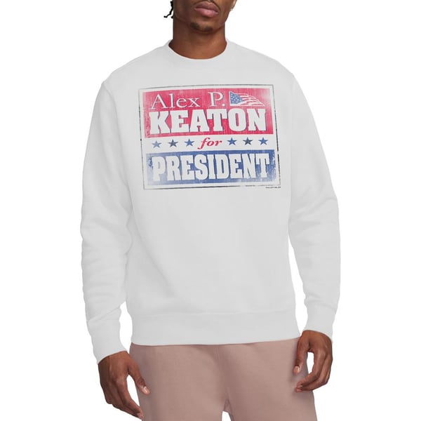 Family Ties Unisex Adult Alex for President Sweatshirt