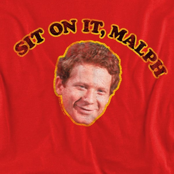 Happy Days Unisex Adult Sit on it Malph Sweatshirt