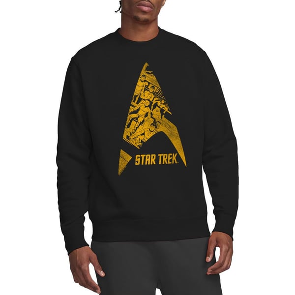 Star Trek Unisex Adult Delta Crew Sweatshirt