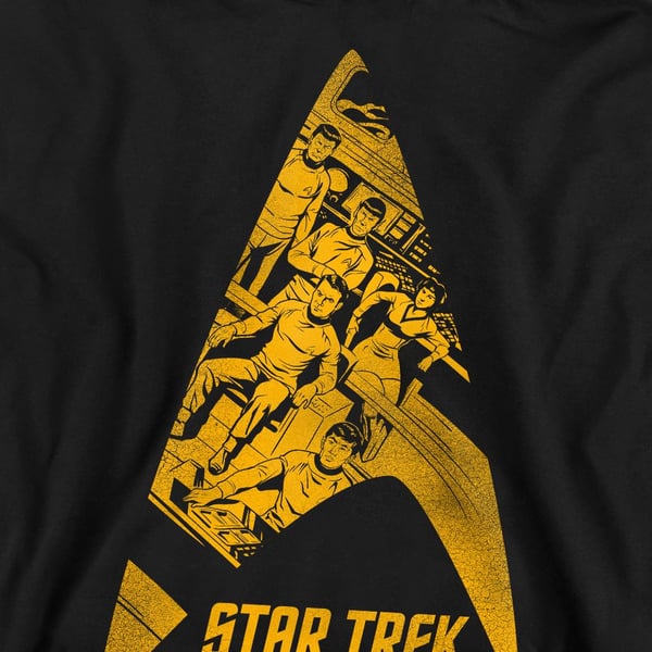 Star Trek Unisex Adult Delta Crew Sweatshirt