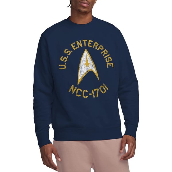 Star Trek Unisex Adult Collegiate Sweatshirt