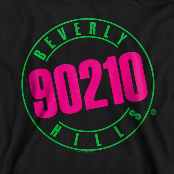 90210 Unisex Adult Neon Sweatshirt