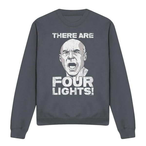 Star Trek Unisex Adult Four Lights Sweatshirt