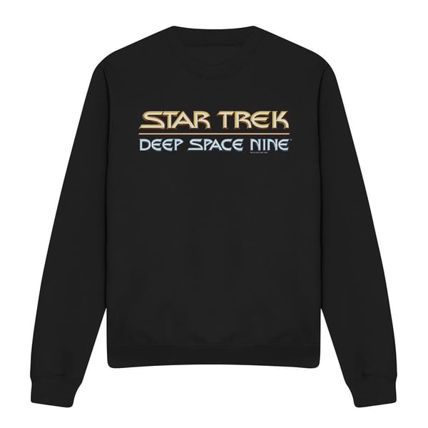 Star Trek Unisex Adult Deep Space Nine Logo Sweatshirt