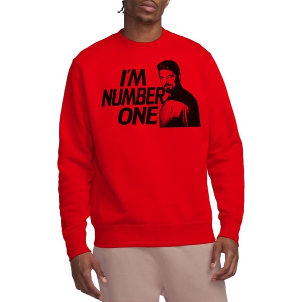 Star Trek Unisex Adult I´m Number One Sweatshirt