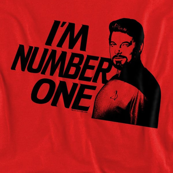 Star Trek Unisex Adult I´m Number One Sweatshirt