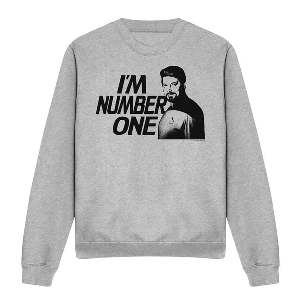 Star Trek Unisex Adult I´m Number One Sweatshirt