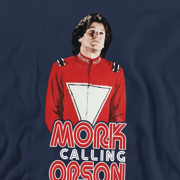 Mork And Mindy Unisex Adult Come in Orson Sweatshirt