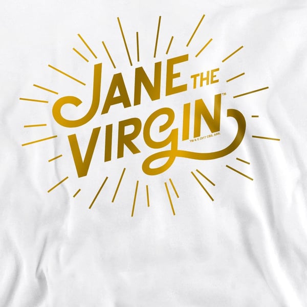 Jane the Virgin Unisex aikuisten kultalogopaita
