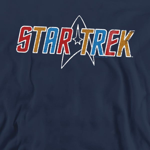 Star Trek Unisex Adult Logo Sweatshirt