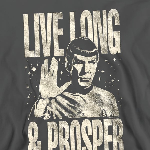Star Trek: The Original Series Unisex Adult Prosper Spock Sweatshirt