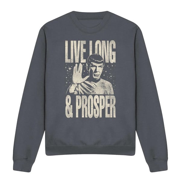 Star Trek: The Original Series Unisex Adult Prosper Spock Sweatshirt