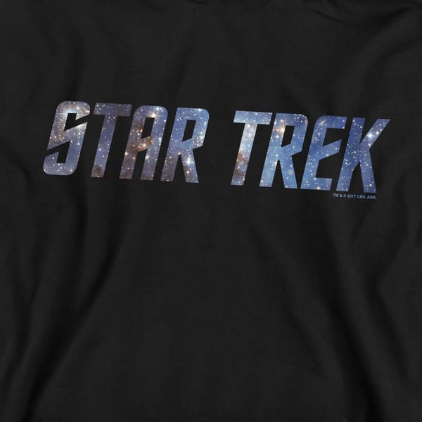 Star Trek Unisex Adult Space Logo Sweatshirt