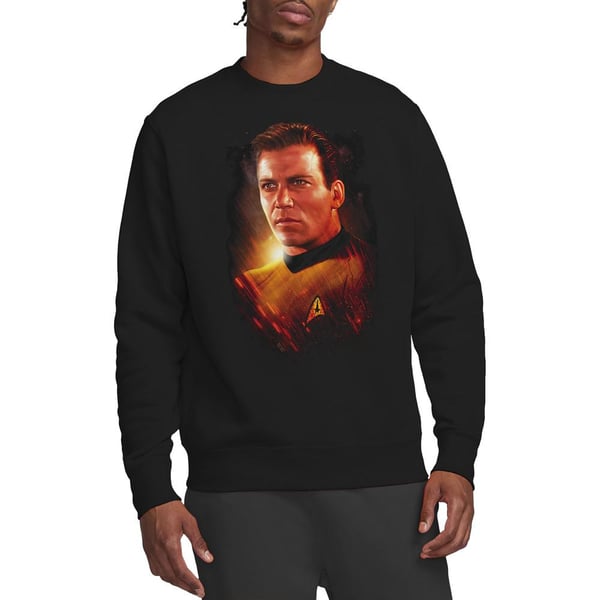 Star Trek: The Original Series Unisex Adult Epic Captain Kirk Sweatshirt