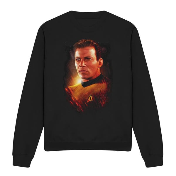 Star Trek: The Original Series Unisex Adult Epic Captain Kirk Sweatshirt