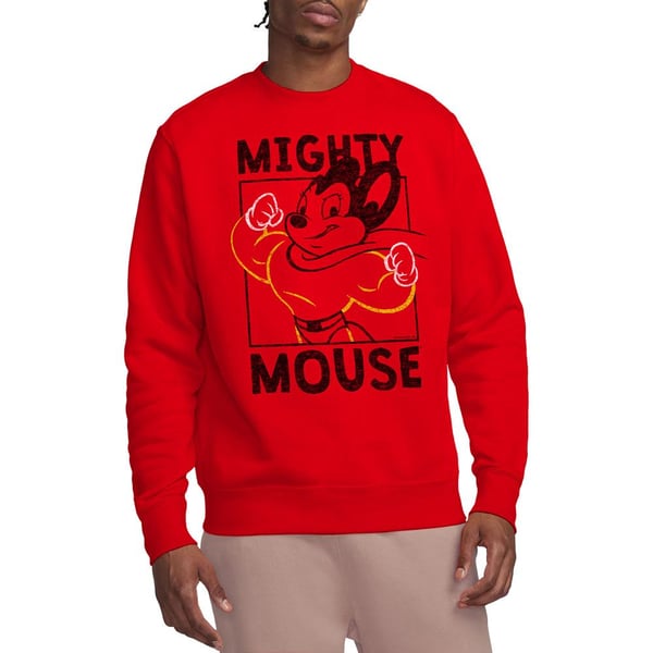 Mighty Mouse Unisex Adult Break the Box Sweatshirt
